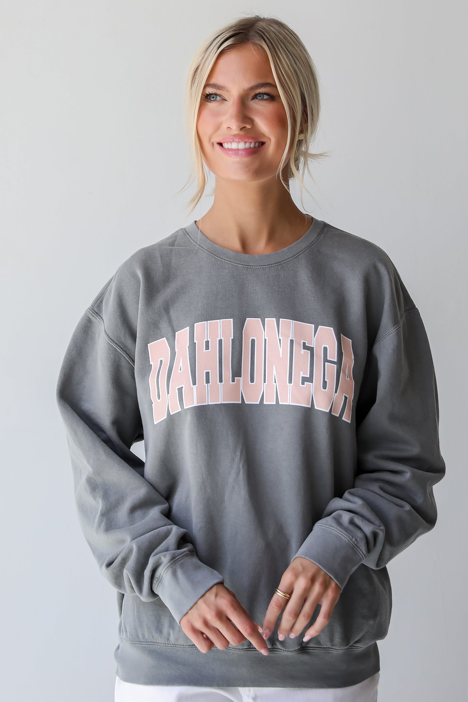 Grey Dahlonega Sweatshirt