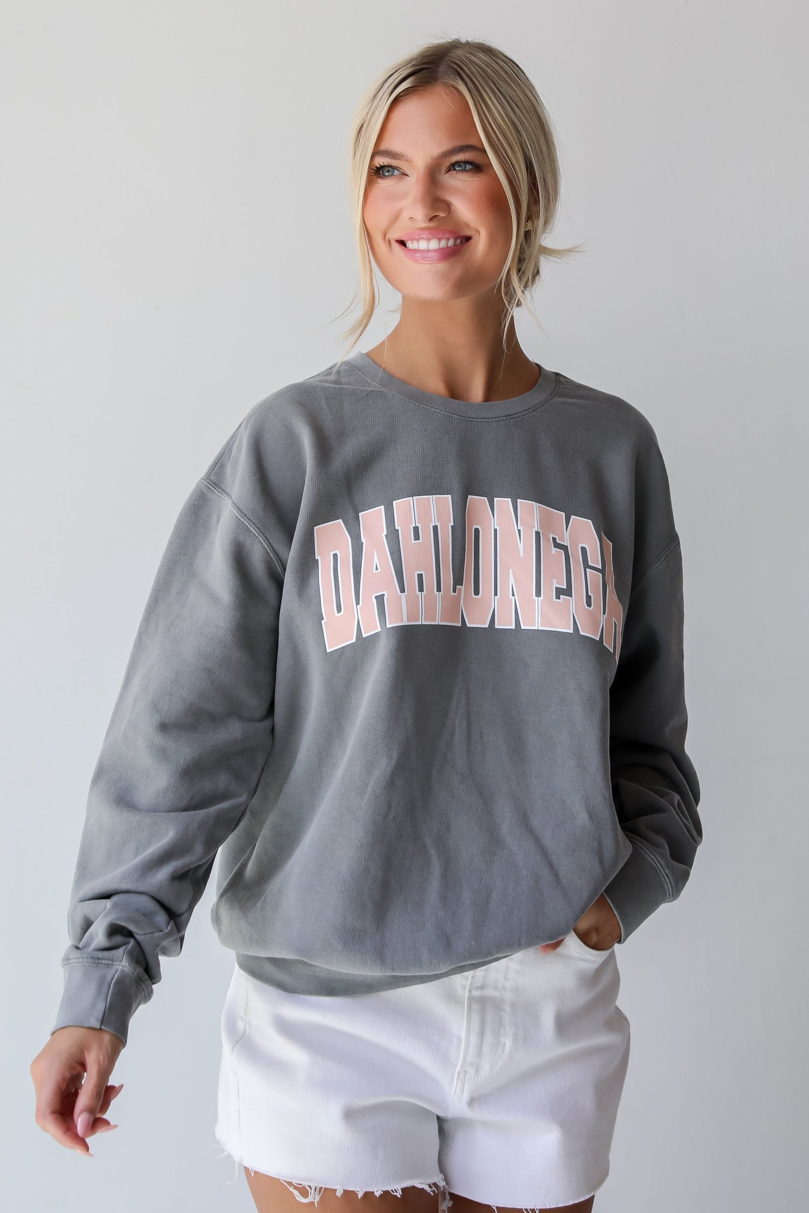 Grey Dahlonega Sweatshirt